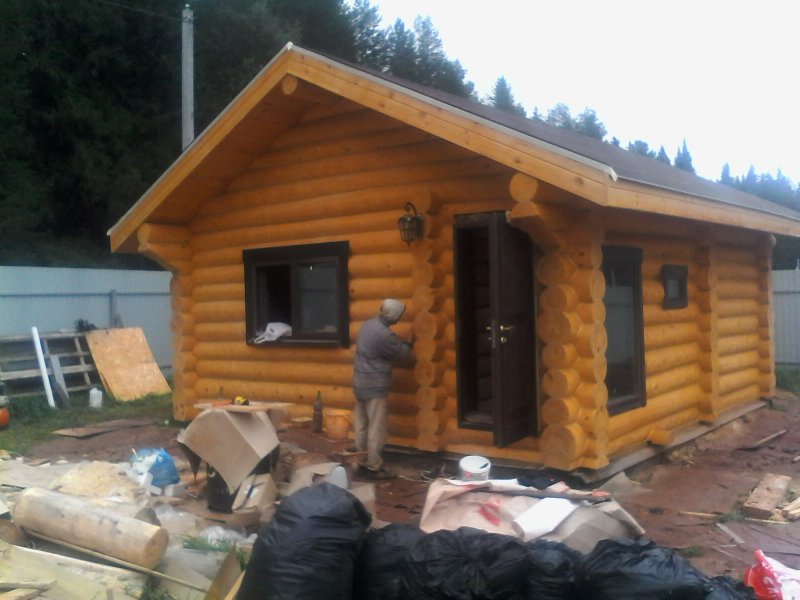 Бани из дерева под ключ Киров