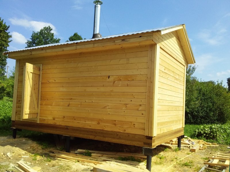 Баня из бруса 3х3 под ключ