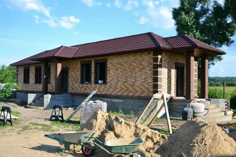 Баня из кирпича 6х4