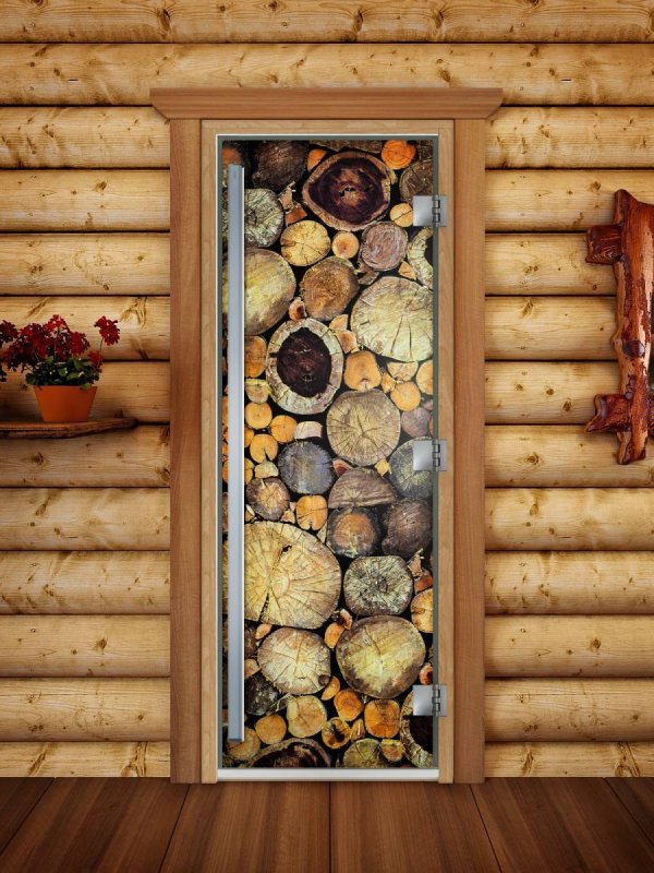 Дверной блок ДГ (липа) 70х700х1800 №3 сорт а