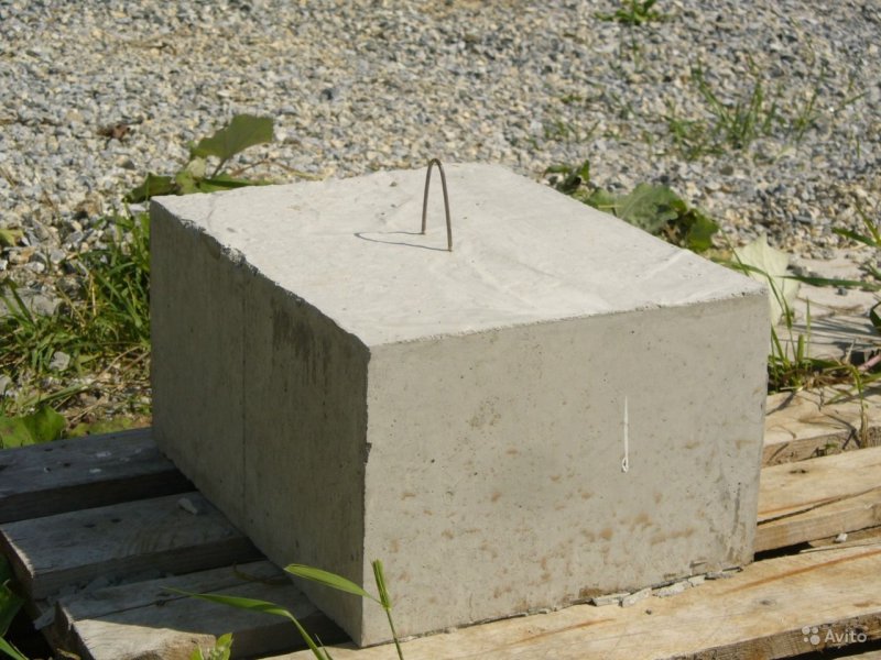Блок фундаментный 40х40х20
