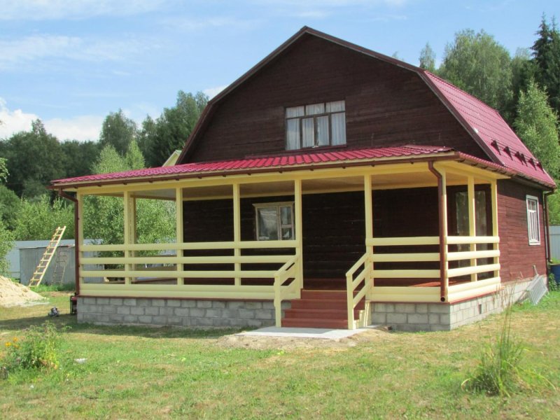 Современные маленькие бани