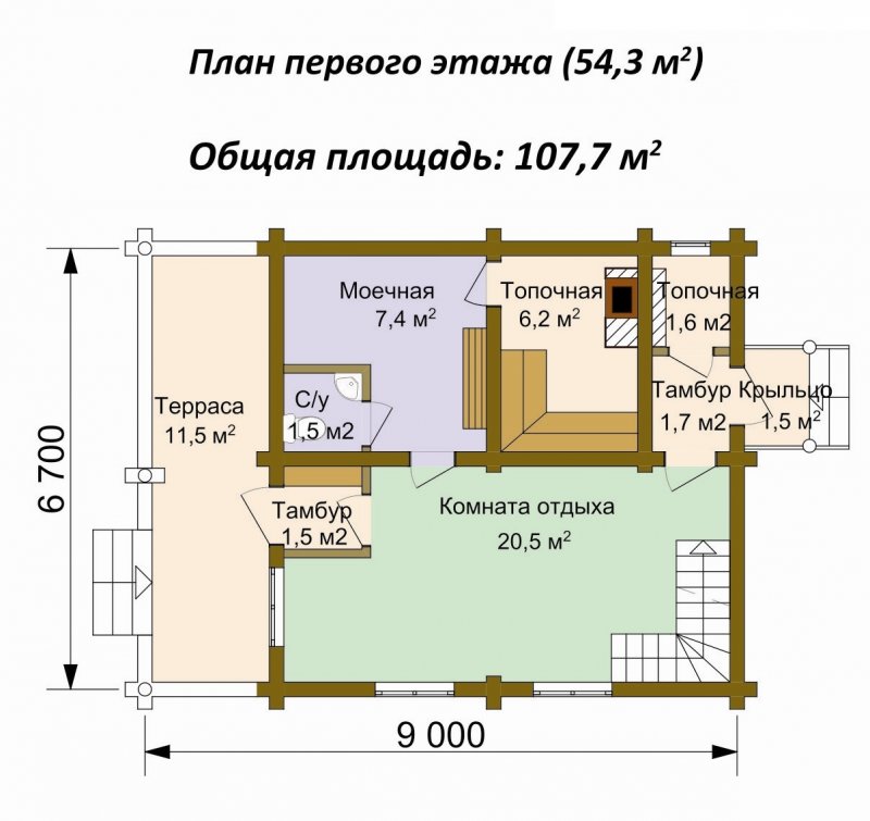 Проект коммерческой бани
