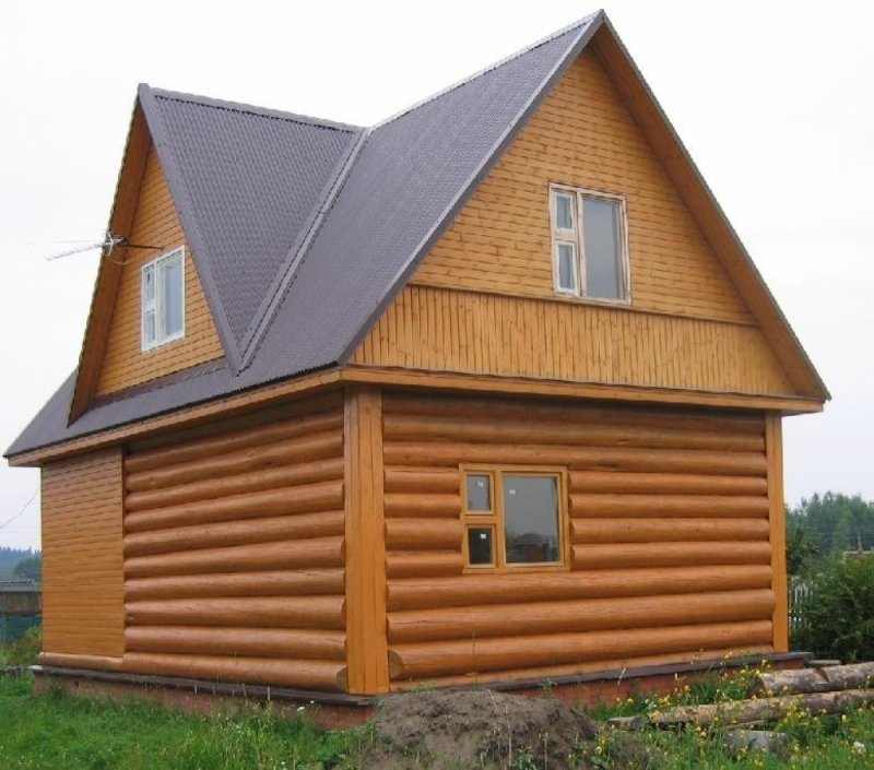 Сруб бани 5х6