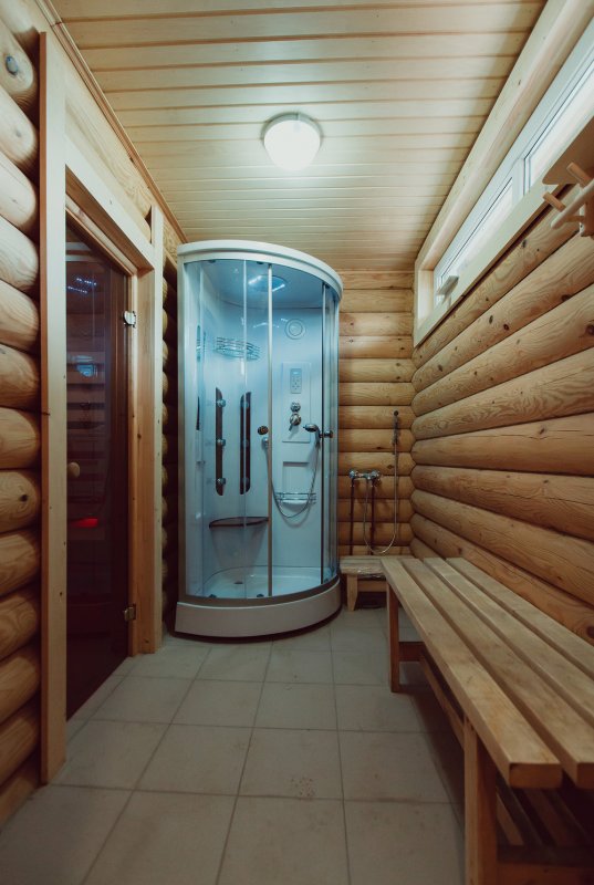 Душевая в бане