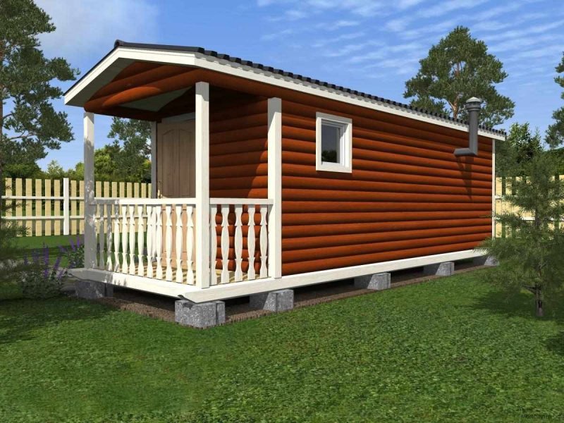 Планировка бани 7х5 без террасы