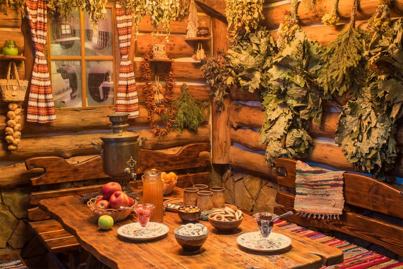 Самовар в бане
