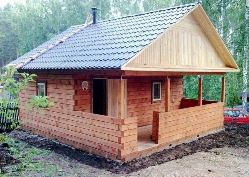 Баня на даче