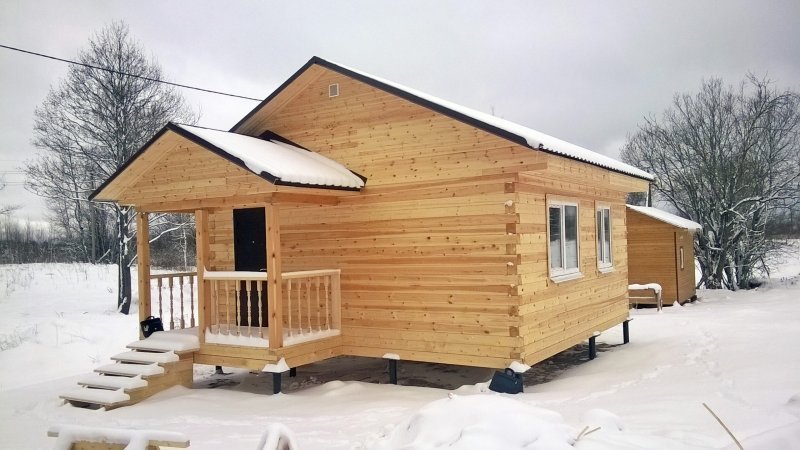 Баня из бруса 200х200 под ключ