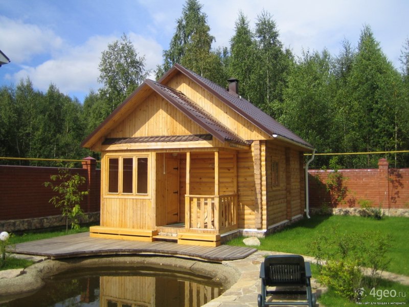 Российские дачи из бруса