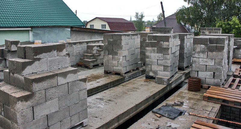 Крыльцо из керамзитовых блоков