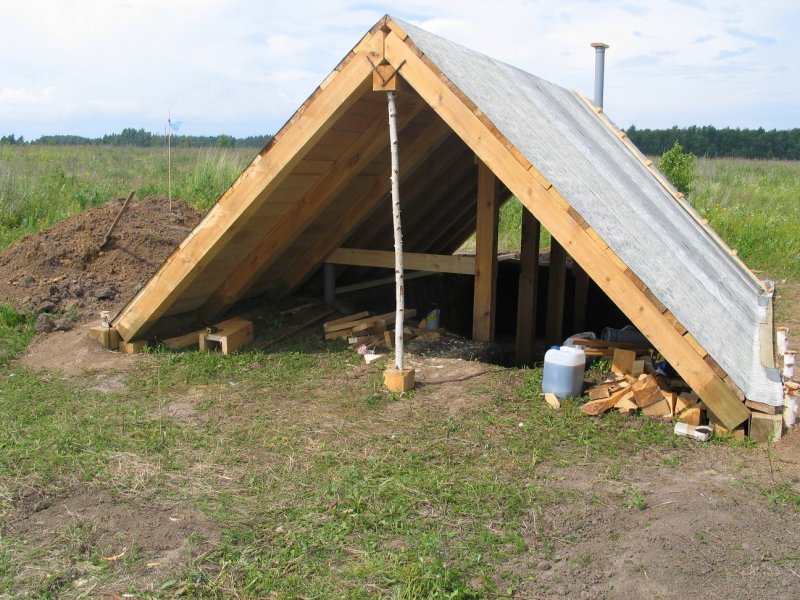 Землянка конструкция