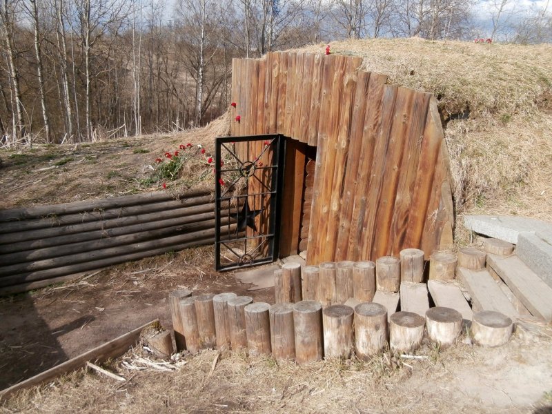 Огромная землянка