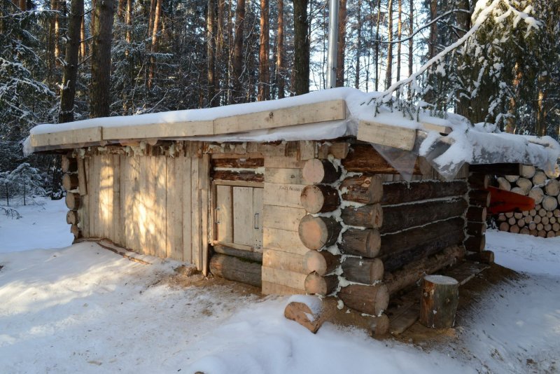 Планировка зимовья