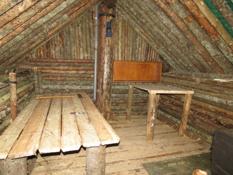Конструкция бани землянки