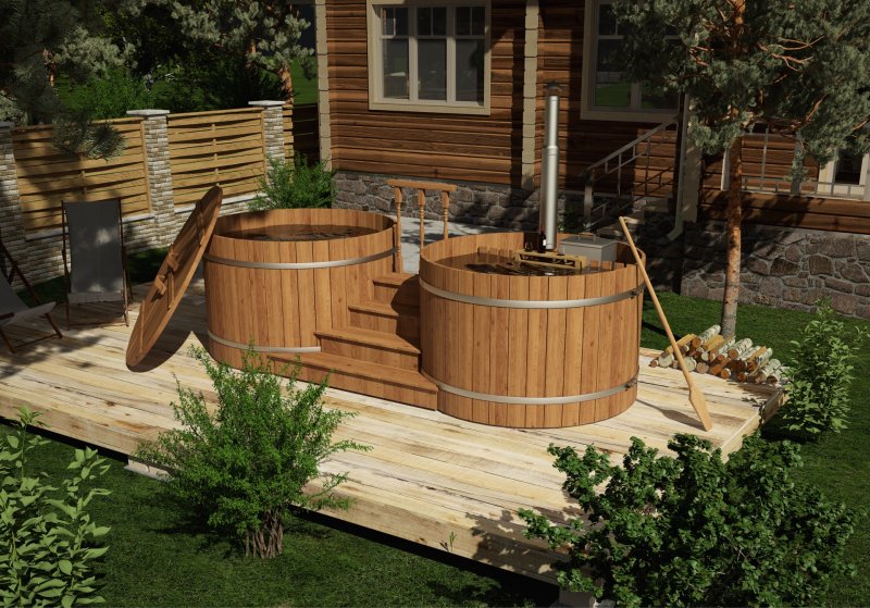 Купель для бани Bentwood