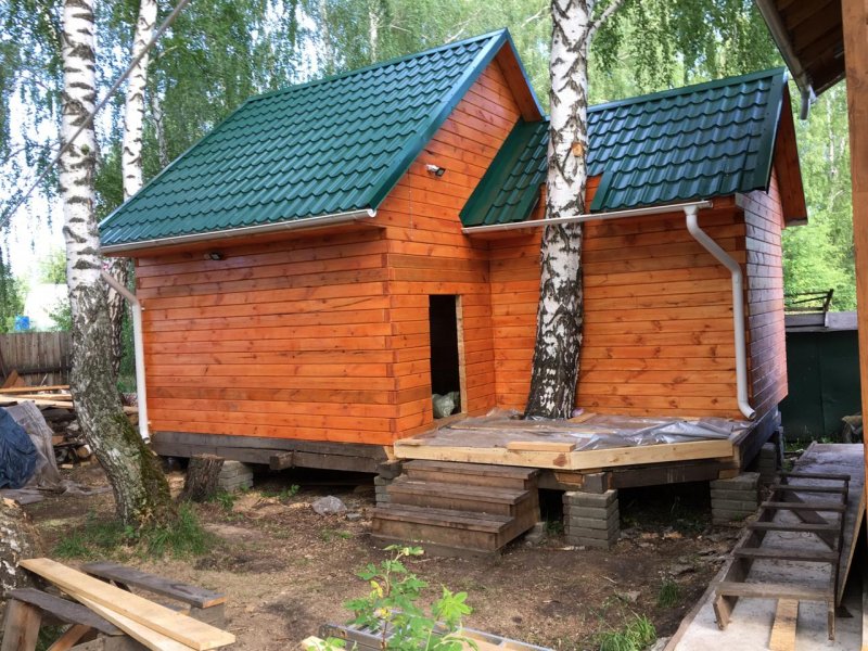 Баня варианты постройки