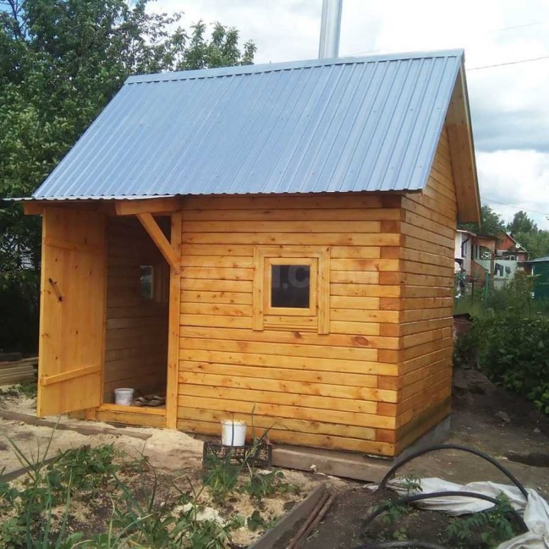 Баня из бруса