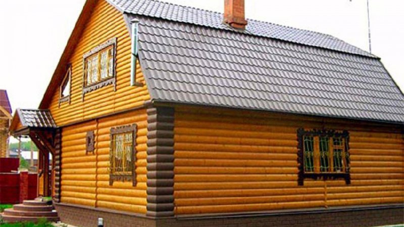 Обшить дом блокхаусом