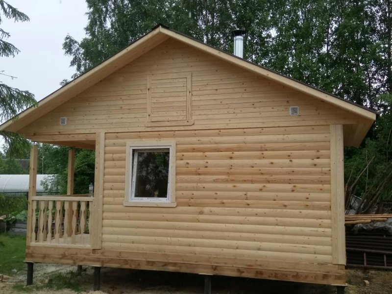 Баня из бруса 4х6
