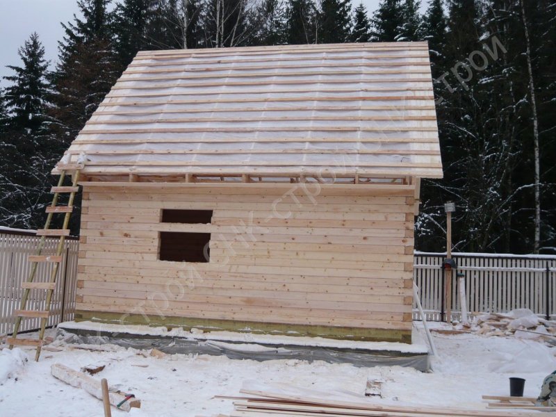 Баня 6*6 гнездом б -42