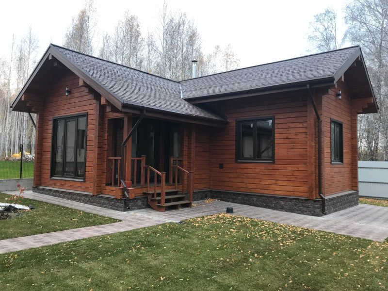 Баня из клееного бруса под ключ