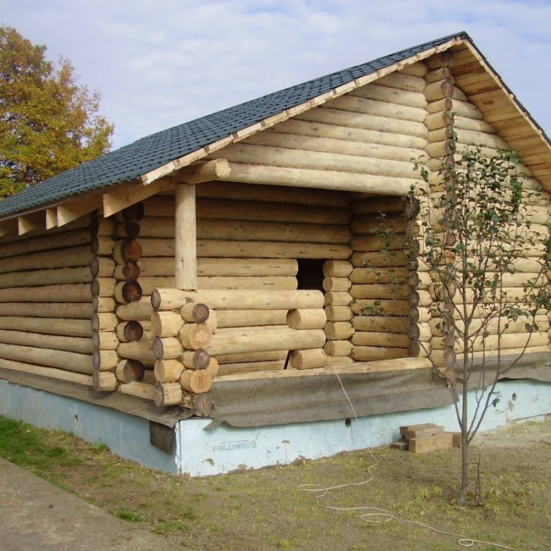 Сруб 3*4 в чашу