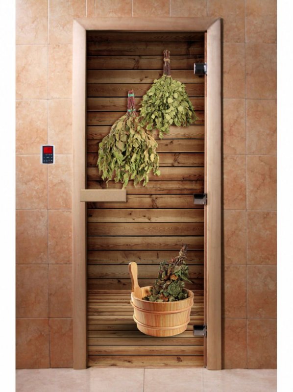Дверь 70*190 бронза матовая DOORWOOD "теплая ночь"