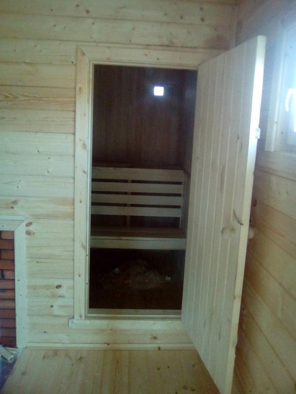 Баня 6х3 внутри