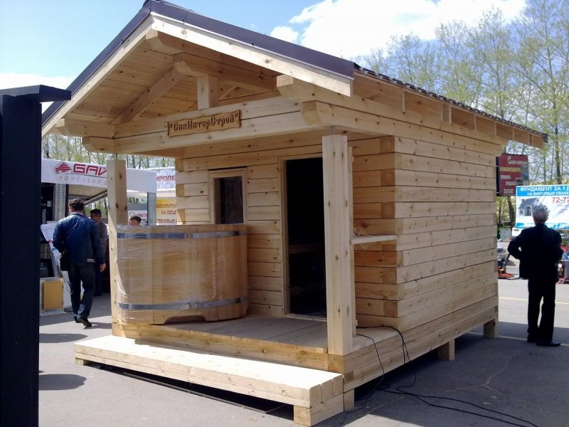 Баня из бруса 150х150 3х4