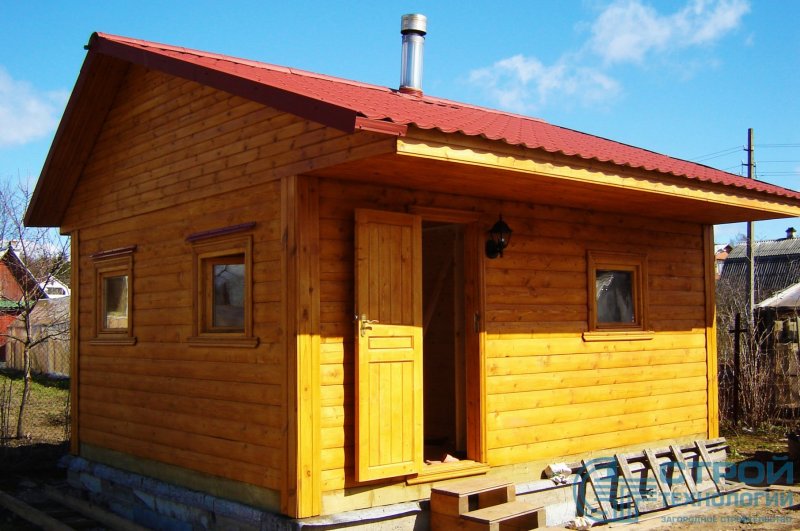 Крылечко для бани
