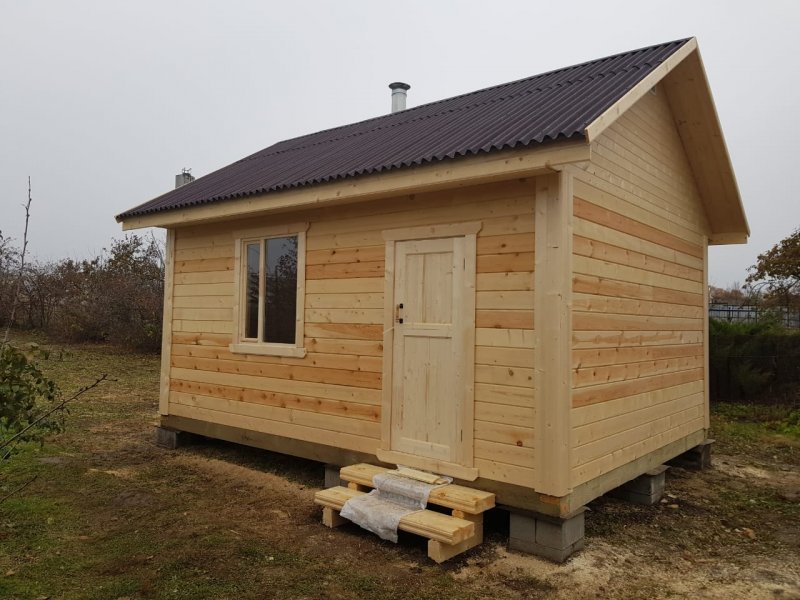 Маленькие бани из бруса