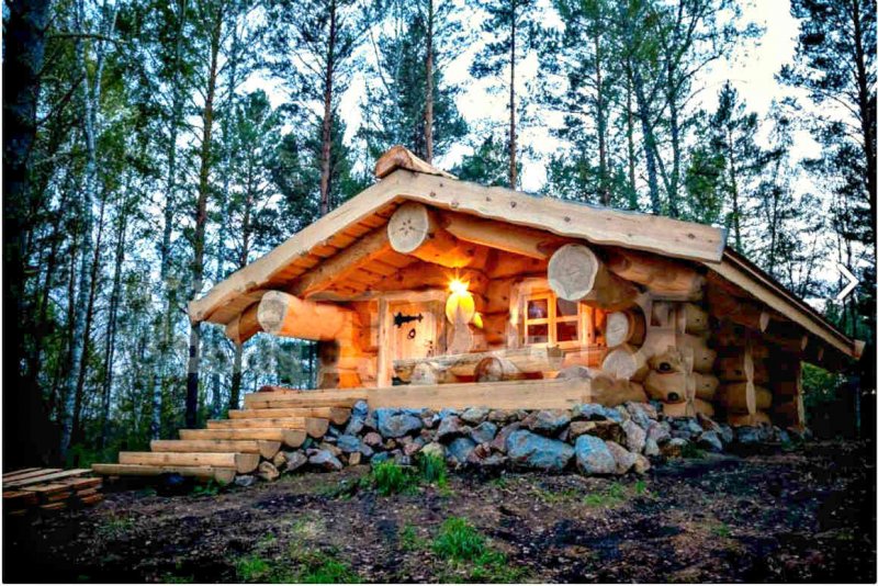Сибирские Таежные домики
