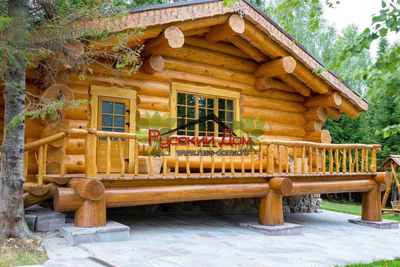 Красноярский кедр сруб