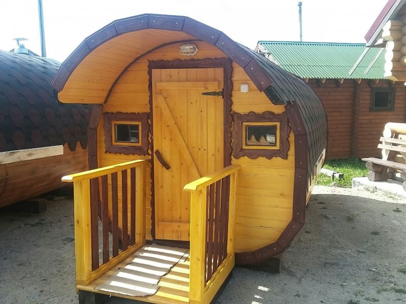 Бани бочки двухсекционная 3м.