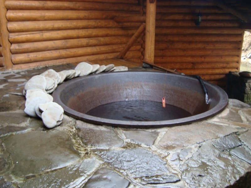 Чугунный Чан для купания