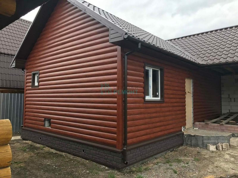 Внешняя отделка бани (42 фото)