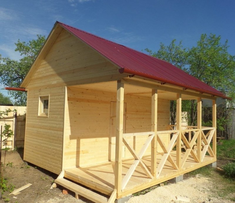 Каркасно щитовые бани