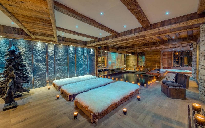 Luxury Ski Chalet Interior