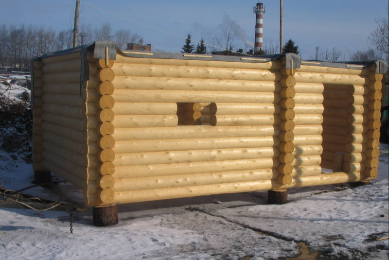 Баня 3х6 пятистенок