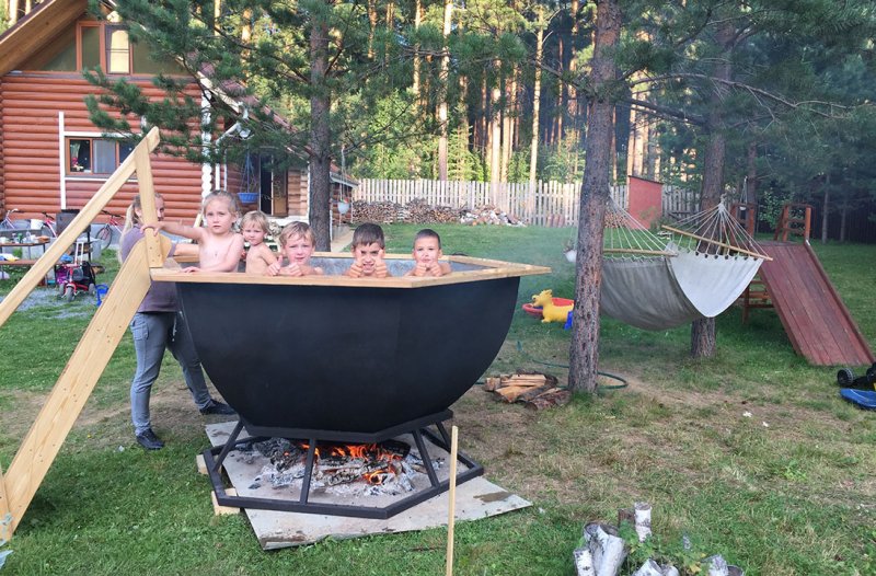Сибирский Чан из нержавейки