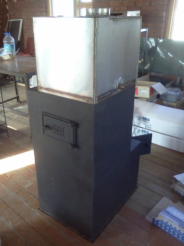 Бани 3х4 дровяная