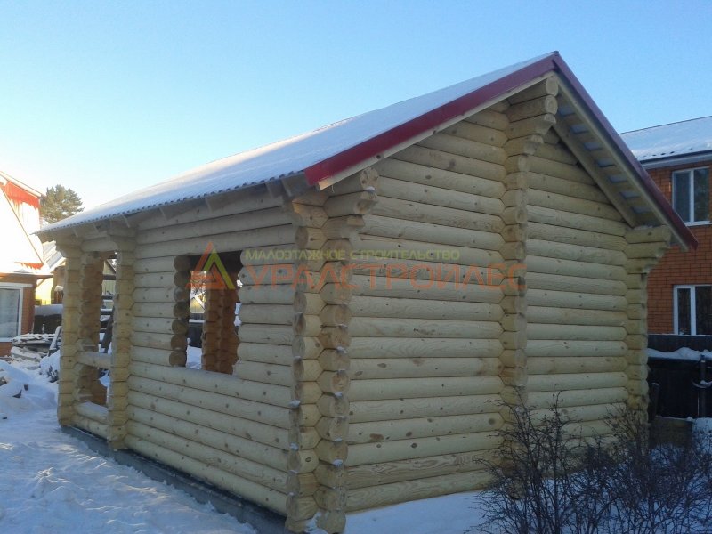 УРАЛСТРОЙЛЕС Курган бани срубы