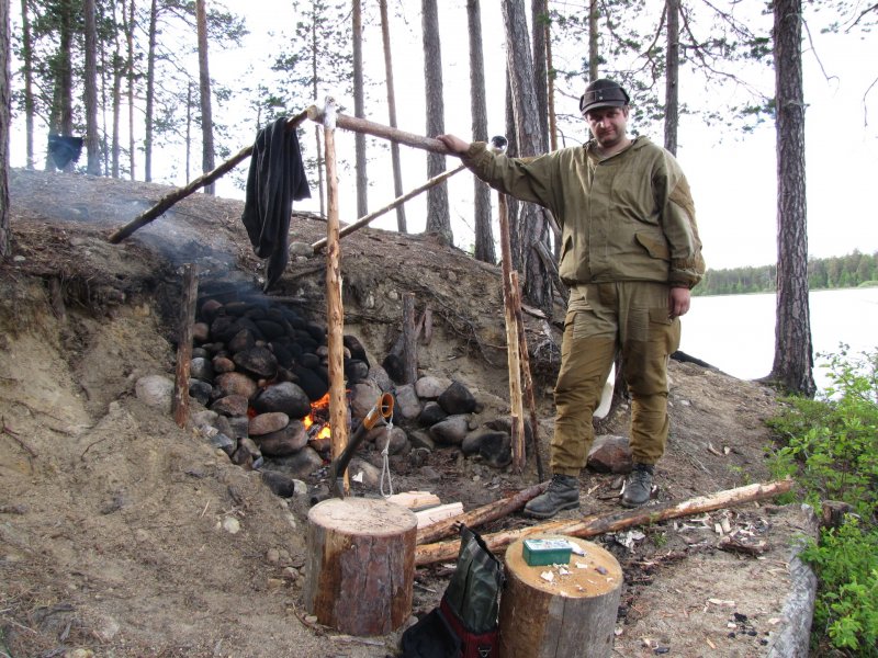 Баня в походе