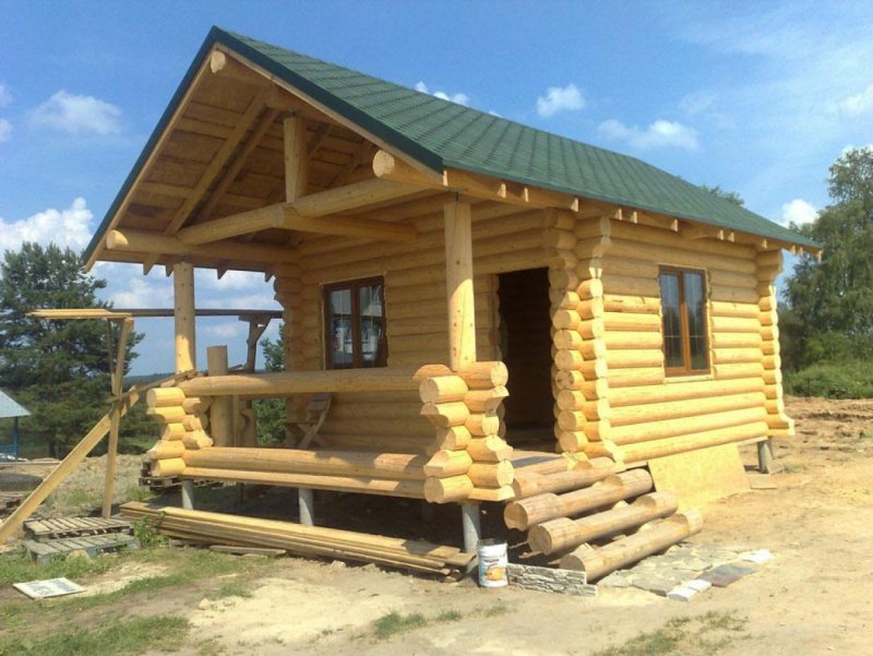 Дачный домик из сруба