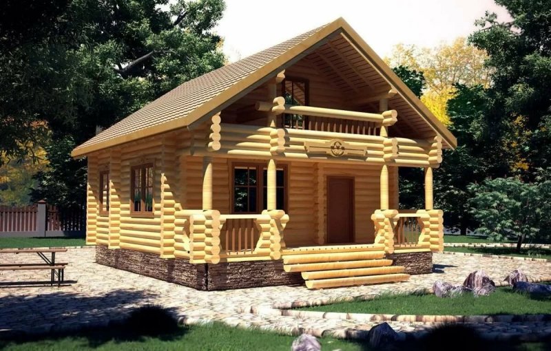 Дом из кругляка