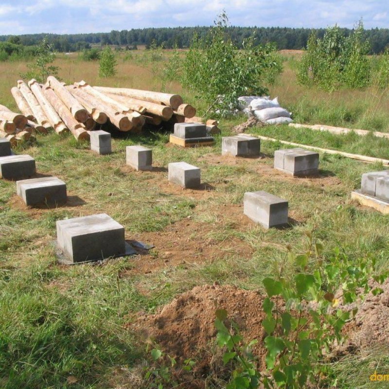 Столбчатый фундамент