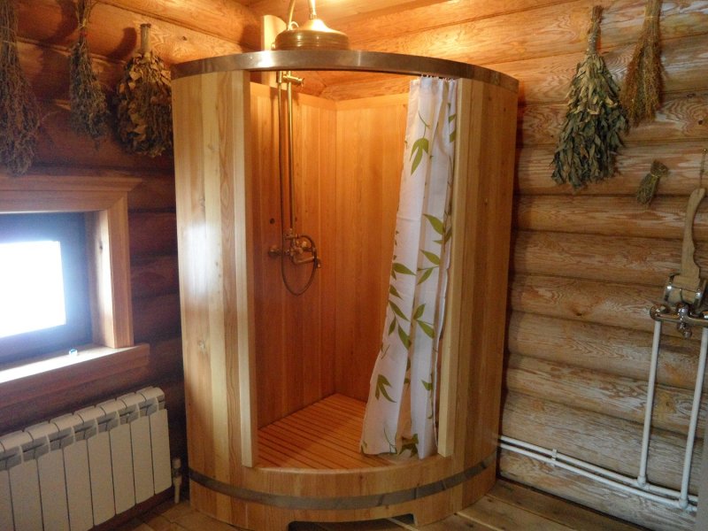 Душевые кабины для бани