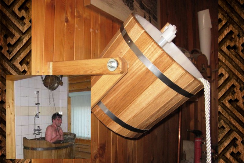 Купель в парной
