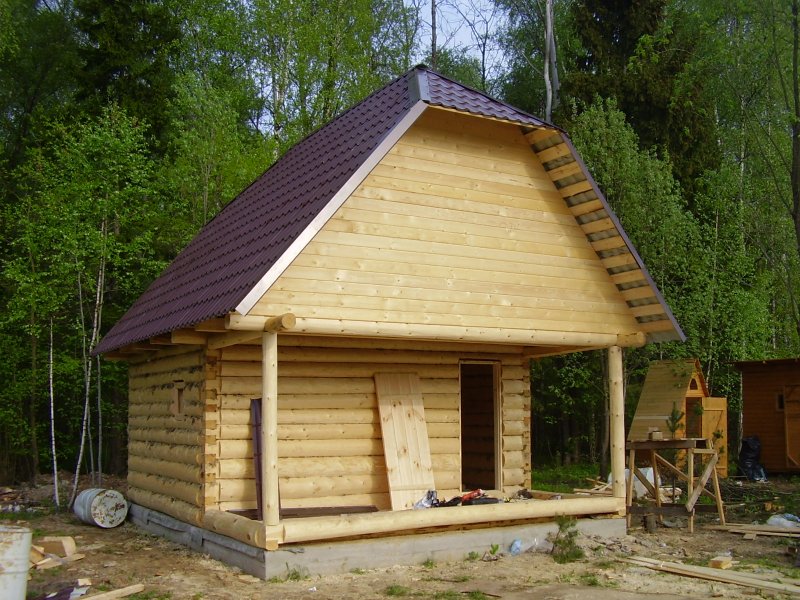 Баня сруб 6х6 дом